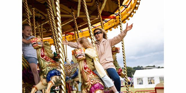 Bakewell Country Show 2024 Family carousel NEW