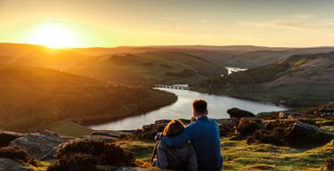Bamford Edge sunset
