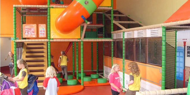 Crich Tramway Village ball play area