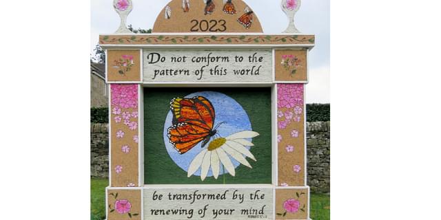 Eyam well dressing 2023
