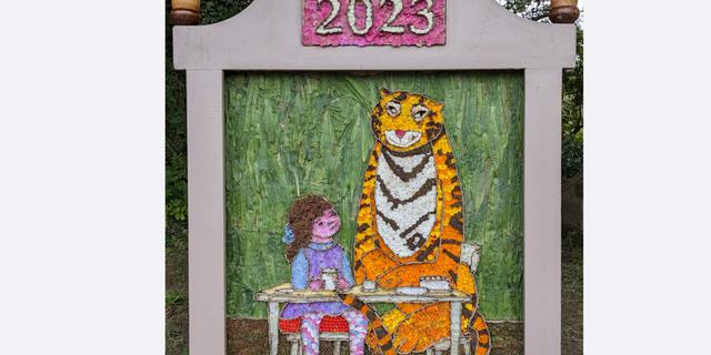 Holymoorside Well Dressing 2023 3 NEW