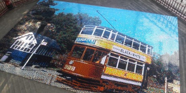 Lego Build it day at critch tramway