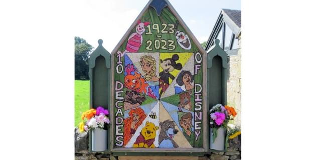 Longnor Well Dressing 2023 Glynn Williams