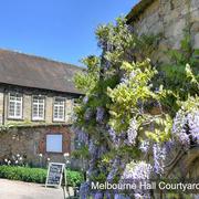 Melbourne Hall courtyard 1966425027