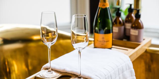 The Buxton Suite Brass Bath