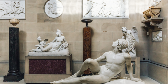 The Sculpture Gallery at Chatsworth