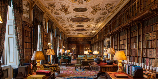The Library at Chatsworth